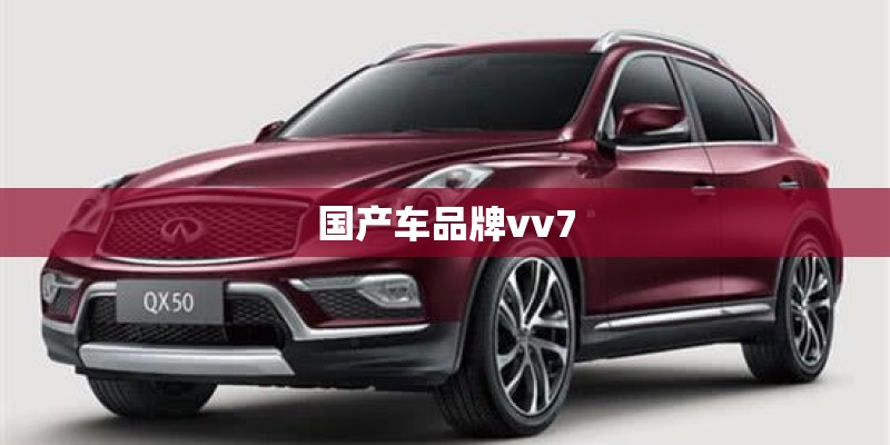 国产车品牌vv7