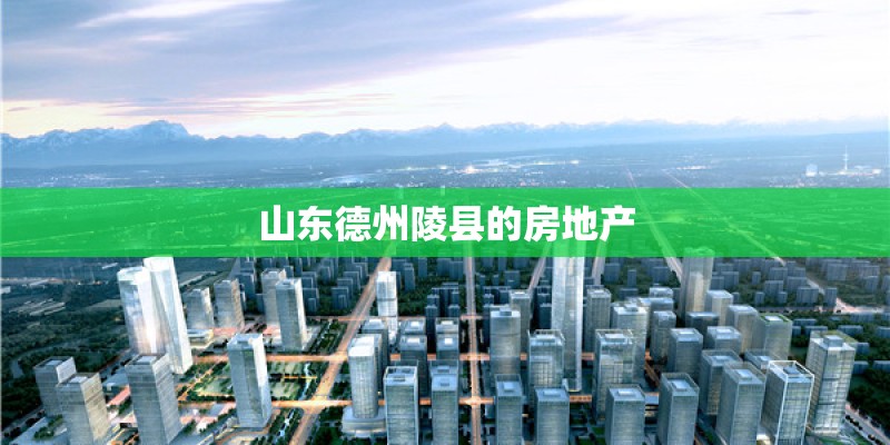 山东德州陵县的房地产
