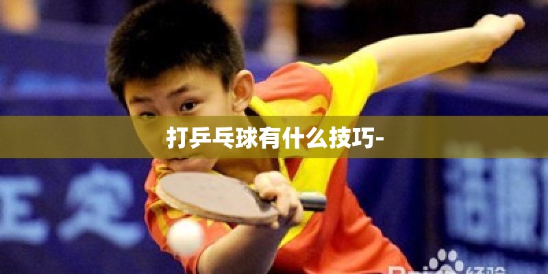 打乒乓球有什么技巧-