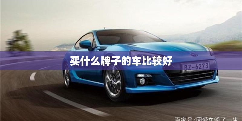 买什么牌子的车比较好