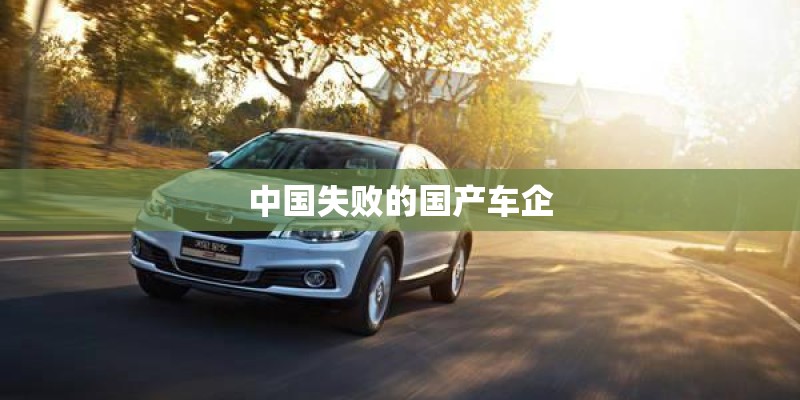中国失败的国产车企