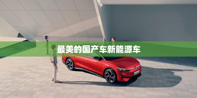 最美的国产车新能源车