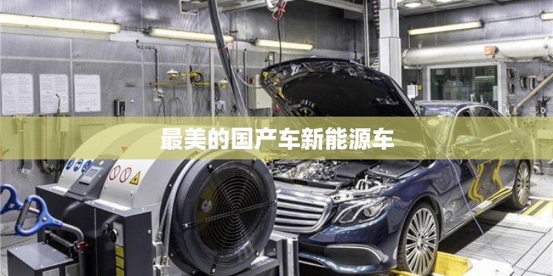 最美的国产车新能源车
