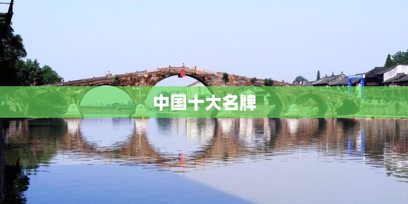 中国十大名牌