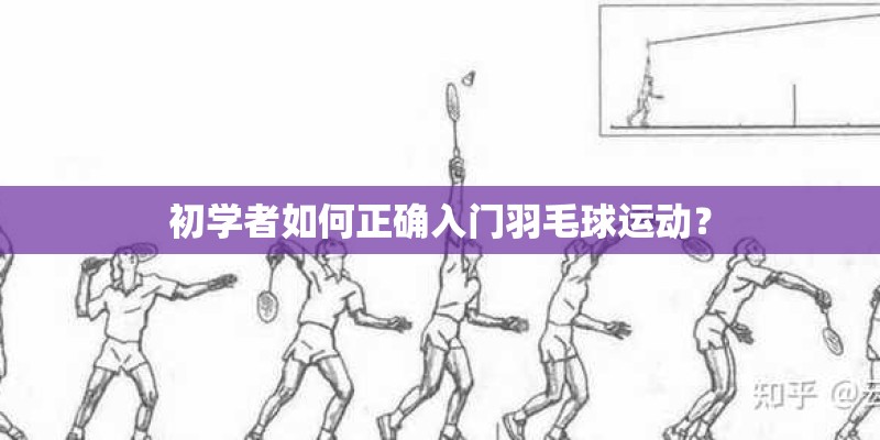 初学者如何正确入门羽毛球运动？