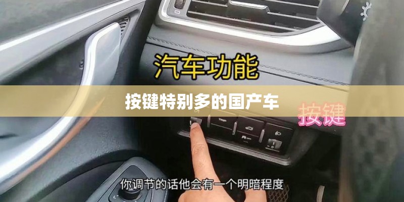 按键特别多的国产车
