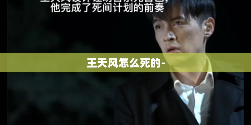 王天风怎么死的- 王天风怎么死的-