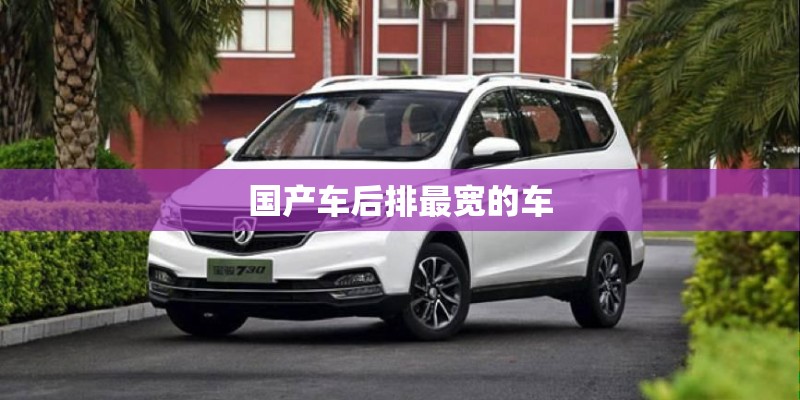 国产车后排最宽的车