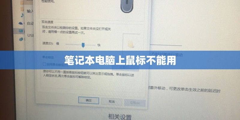 笔记本电脑上鼠标不能用
