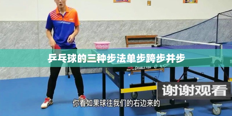 乒乓球的三种步法单步跨步并步