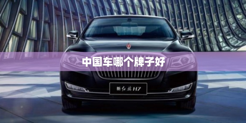 中国车哪个牌子好