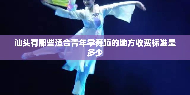 汕头有那些适合青年学舞蹈的地方收费标准是多少