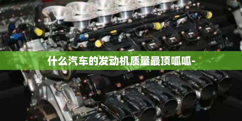 什么汽车的发动机质量最顶呱呱-