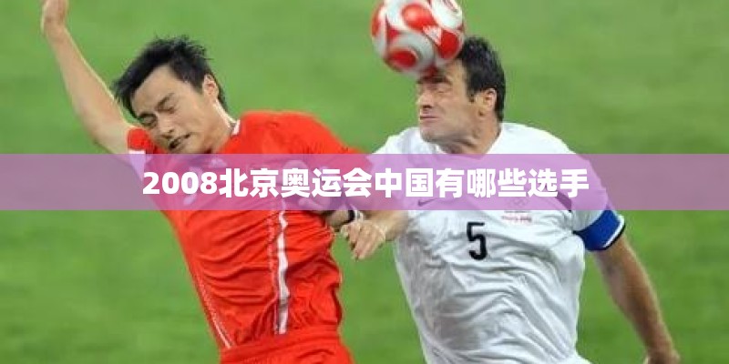 2008北京奥运会中国有哪些选手