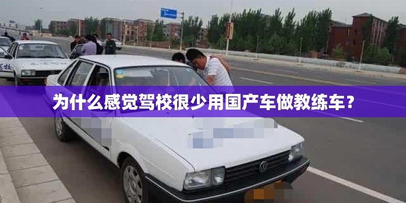 为什么感觉驾校很少用国产车做教练车？