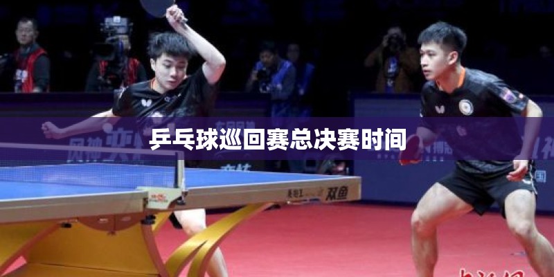 乒乓球巡回赛总决赛时间