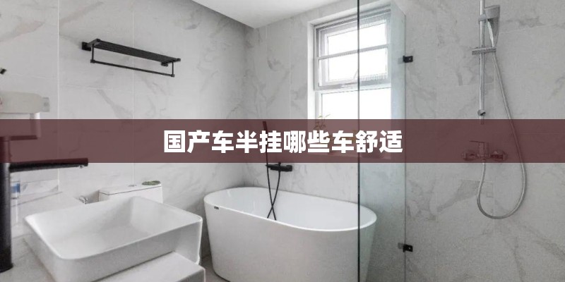 国产车半挂哪些车舒适