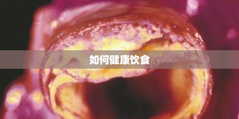 如何健康饮食