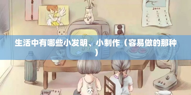 生活中有哪些小发明、小制作(容易做的那种) 生活中有哪些小发明、小制作(容易做的那种)