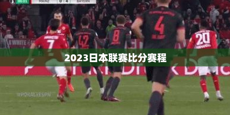 2023日本联赛比分赛程