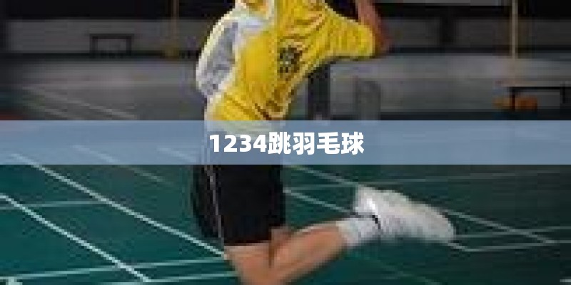 1234跳羽毛球