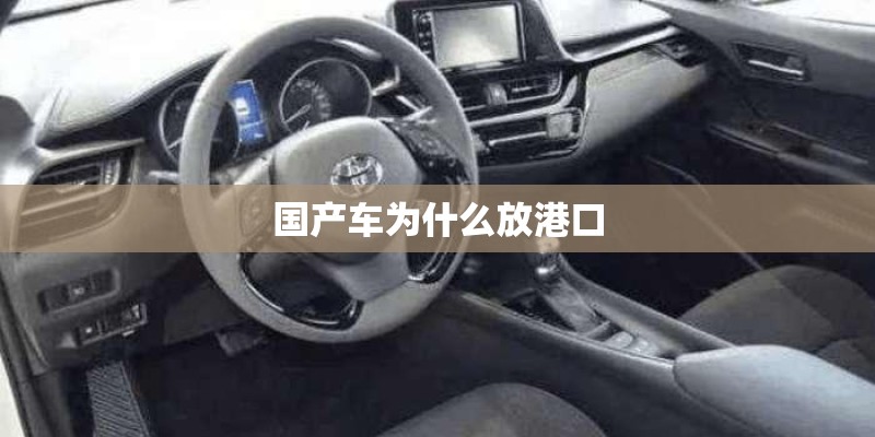 国产车为什么放港口 国产车为什么放港口