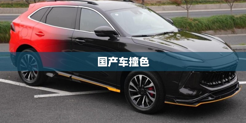 国产车撞色