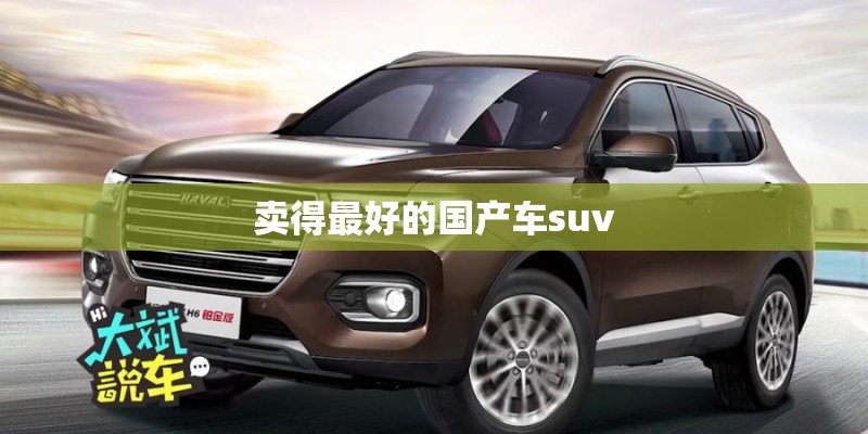 卖得最好的国产车suv