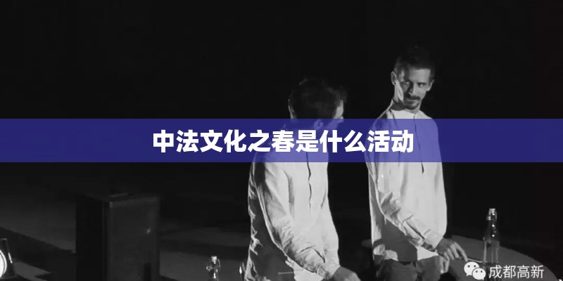 中法文化之春是什么活动