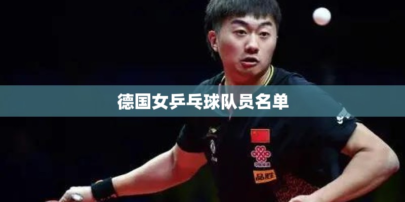 德国女乒乓球队员名单