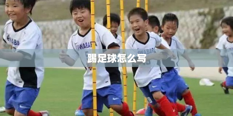 踢足球怎么写