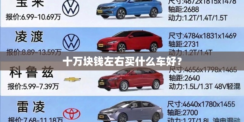十万块钱左右买什么车好？