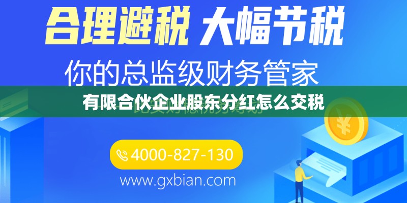 有限合伙企业股东分红怎么交税 有限合伙企业股东分红怎么交税