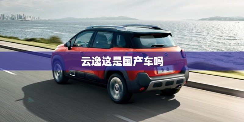 云逸这是国产车吗