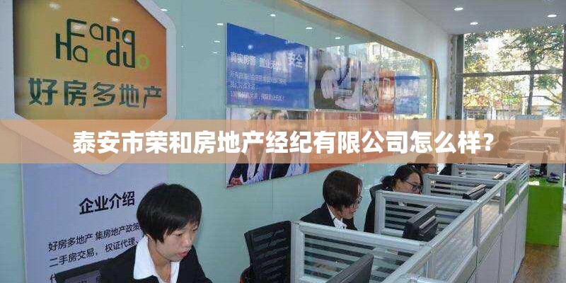 泰安市荣和房地产经纪有限公司怎么样？