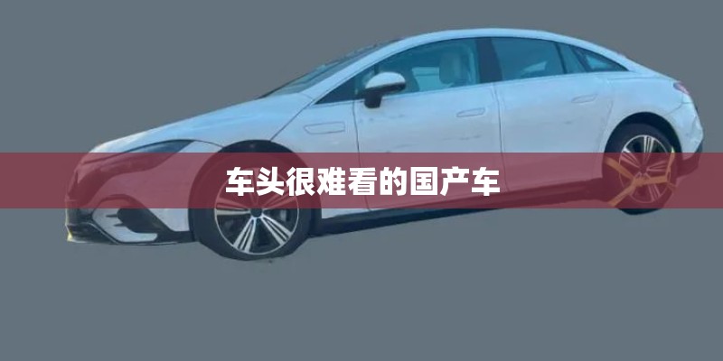 车头很难看的国产车