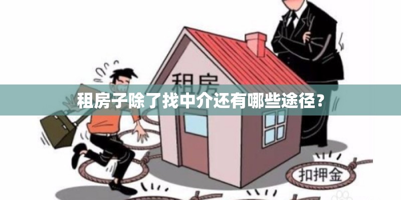 租房子除了找中介还有哪些途径？
