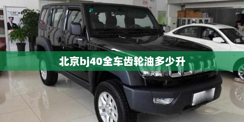 北京bj40全车齿轮油多少升