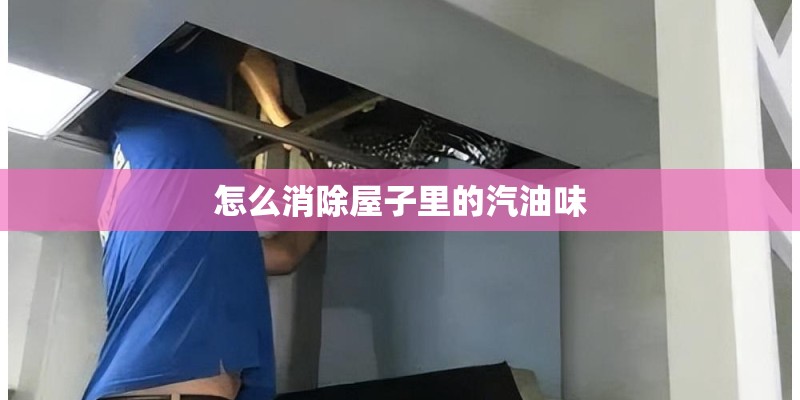 怎么消除屋子里的汽油味