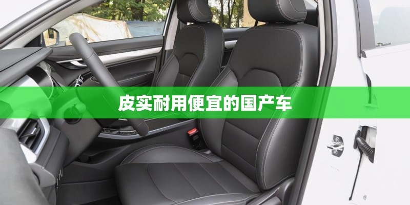 皮实耐用便宜的国产车