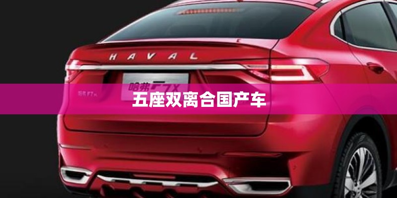 五座双离合国产车