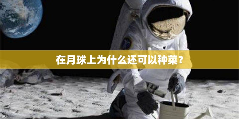 在月球上为什么还可以种菜？