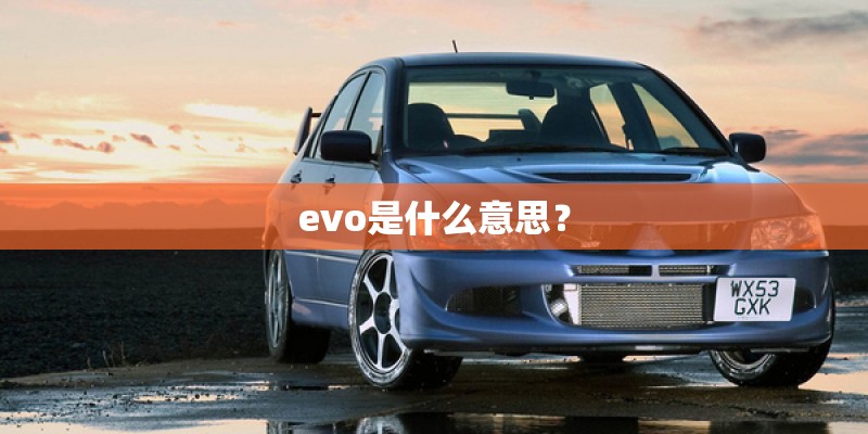 evo是什么意思？