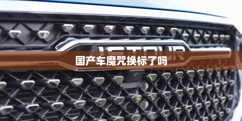 国产车魔咒换标了吗 国产车魔咒换标了吗