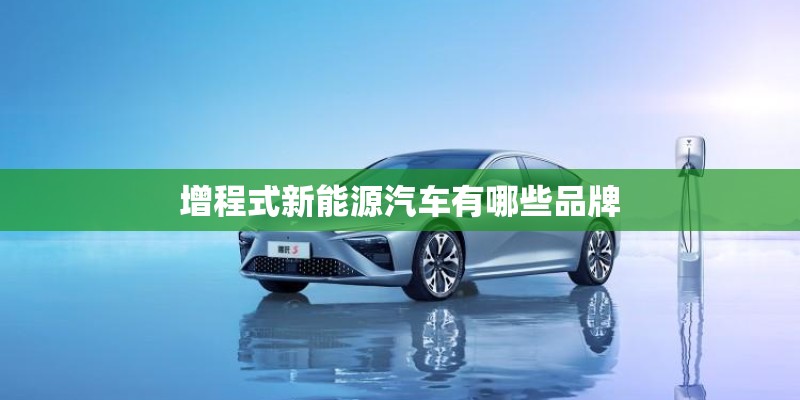 增程式新能源汽车有哪些品牌