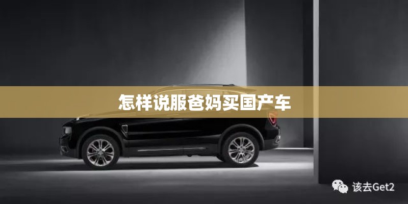 怎样说服爸妈买国产车