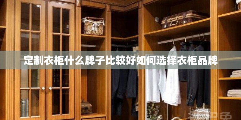 定制衣柜什么牌子比较好如何选择衣柜品牌