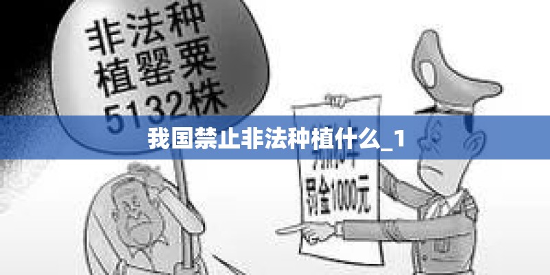 我国禁止非法种植什么_1