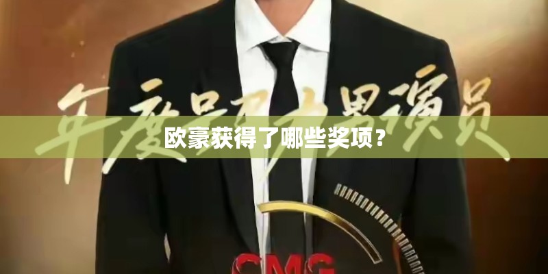 欧豪获得了哪些奖项？