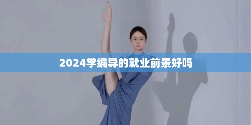 2024学编导的就业前景好吗